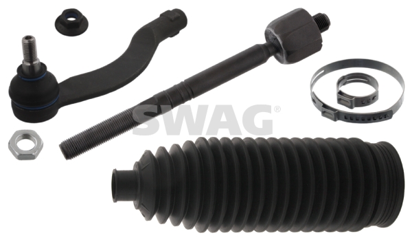 SWAG 30 94 9066 Tie Rod Front Axle Left for AUDI